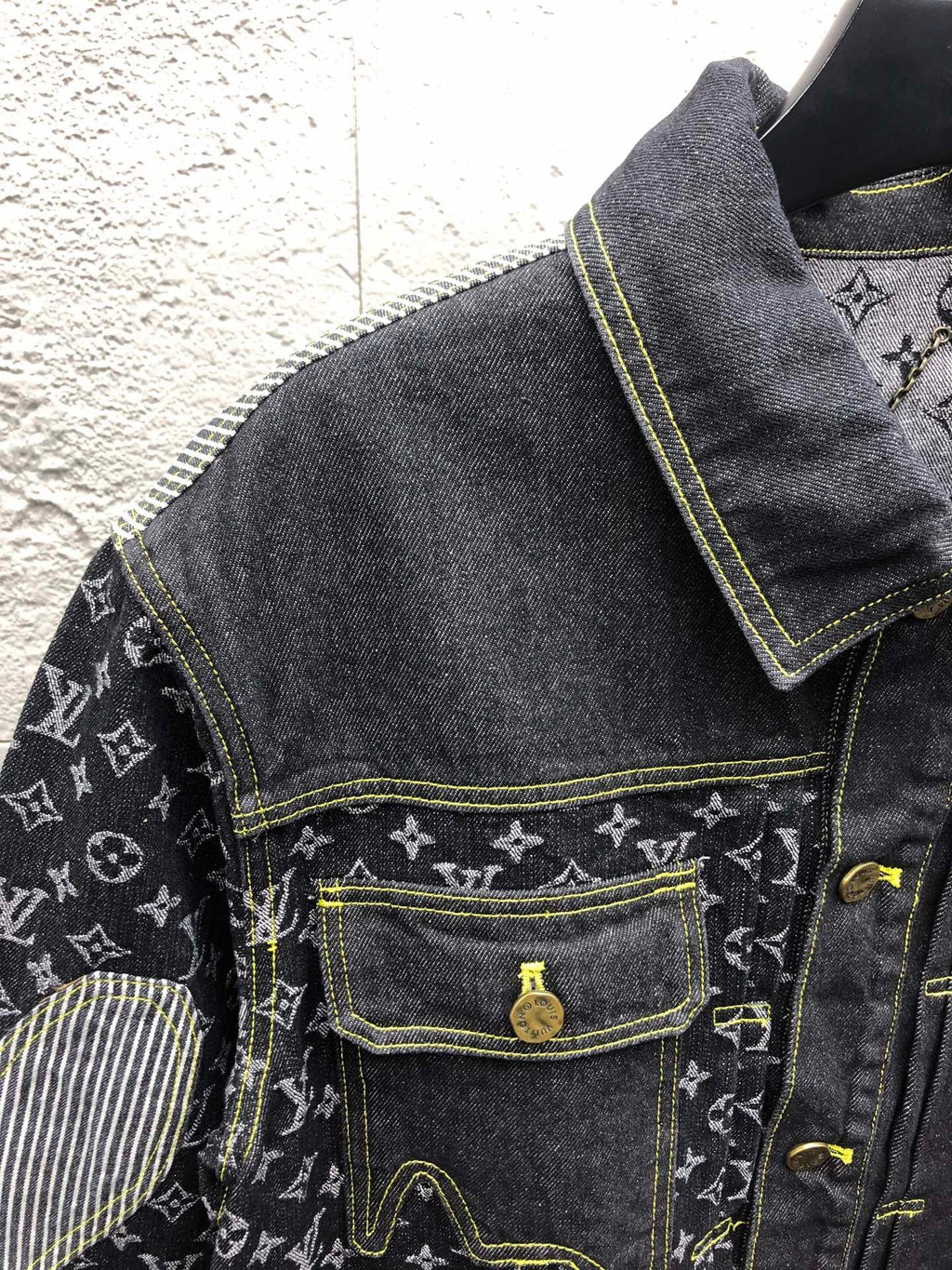 letter 1 color fashion coat  091806