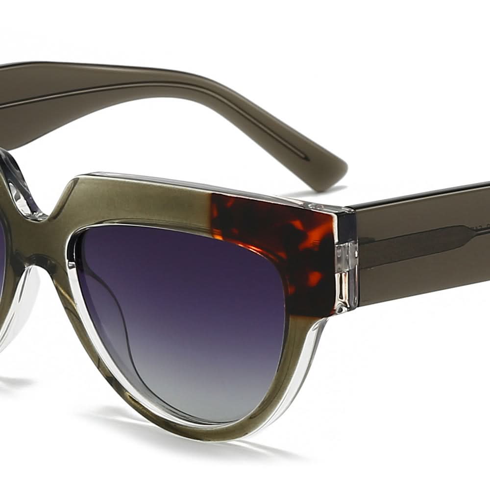 Dollger Low Bridge Fit Geometric Tinted Sunglasses