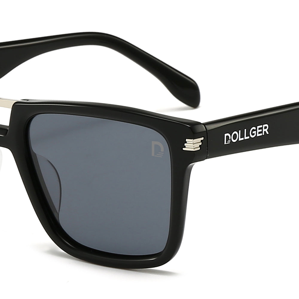 Dollger Square Aviator Tinted Sunglasses