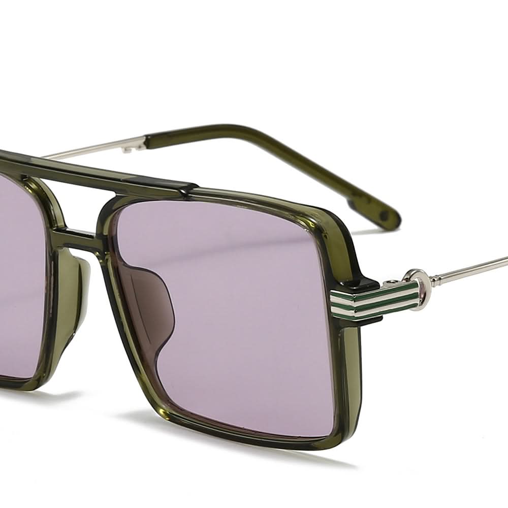 Dollger Square Aviator Fashion Sunglasses