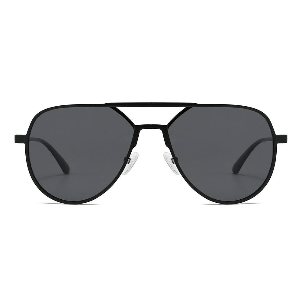 Oversized Aviator Tinted Sunglasses