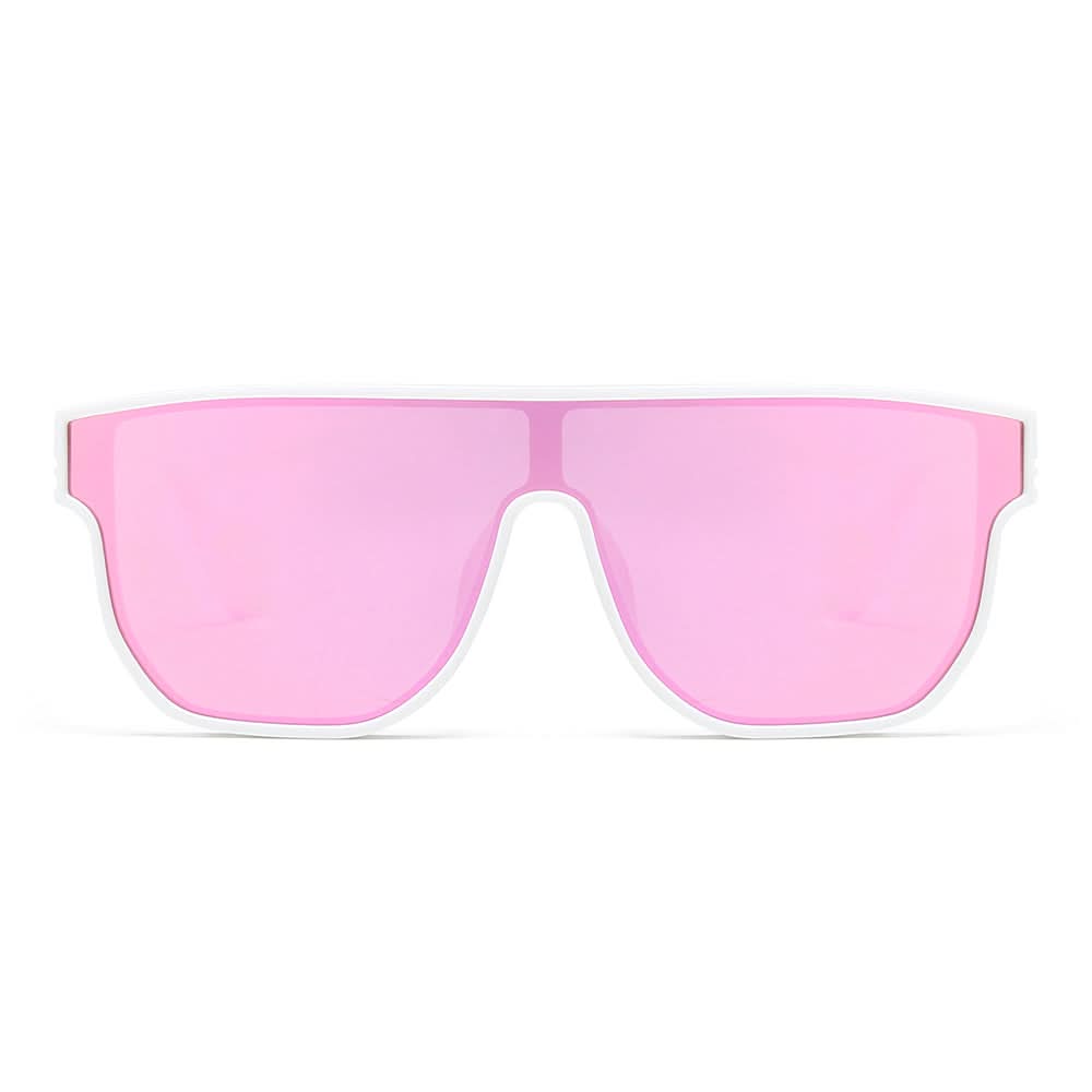 Dollger aviator sunglasses with glossy lenses