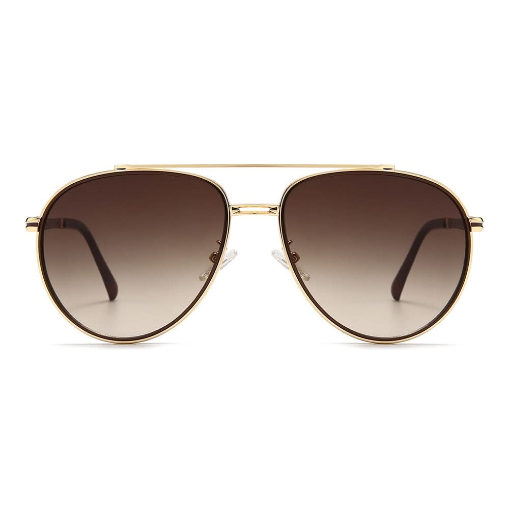 Dollger Thin aviator tinted sunglasses