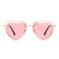 Dollger Heart Shape Chic Tinted Sunglasses