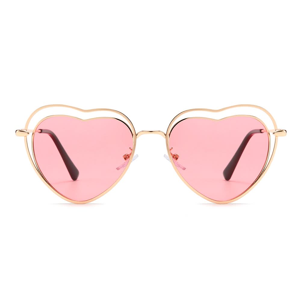Dollger Heart Shape Chic Tinted Sunglasses
