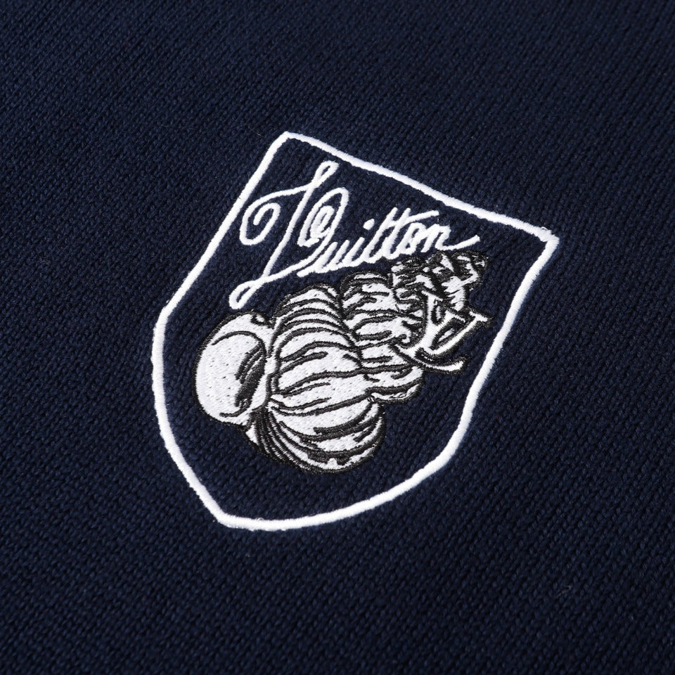 Retro atmosphere round neck autumn and winter loose and lazy feeling thick unisex sweater M803-Black