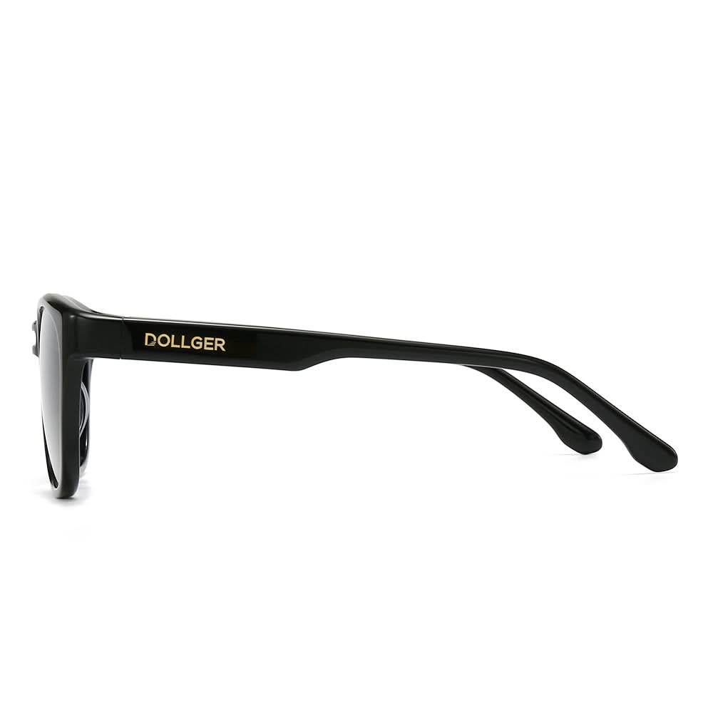 Dollger New Double Brow Bar Design Round Sunglasses