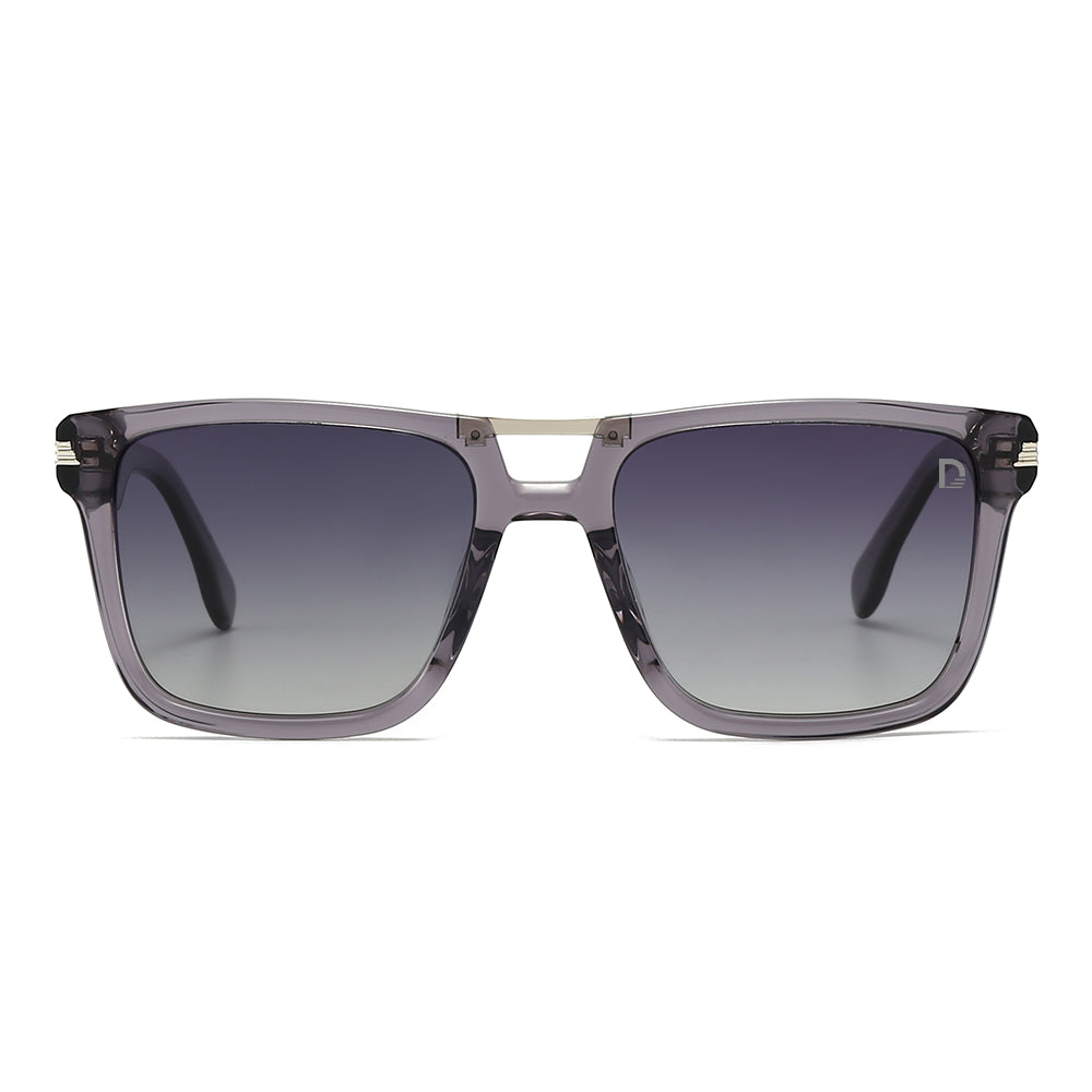 Dollger Square Aviator Tinted Sunglasses