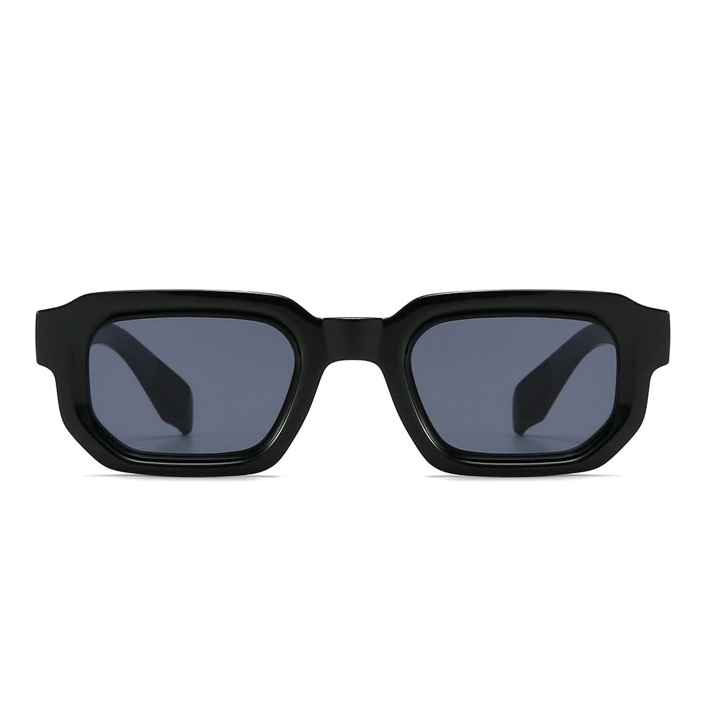 Dollger Acetate Rectangle Full-Rim Tinted Sunglasses