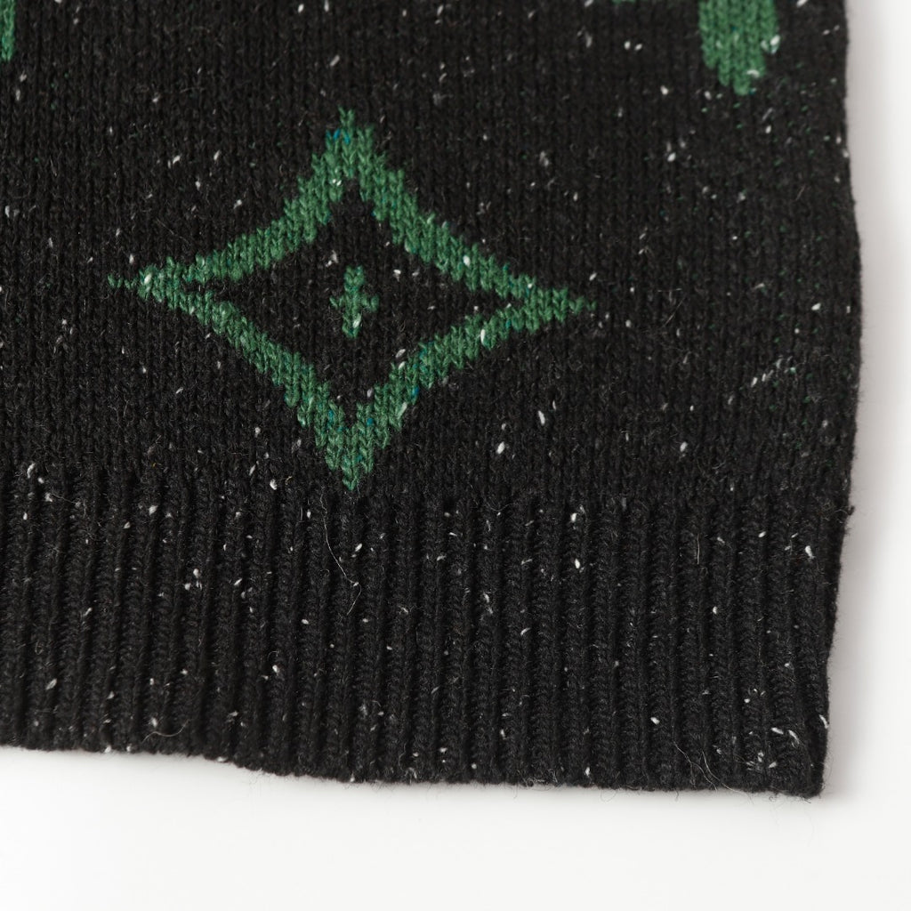 Retro atmosphere round neck autumn and winter loose and lazy feeling thick unisex sweater M832-Black