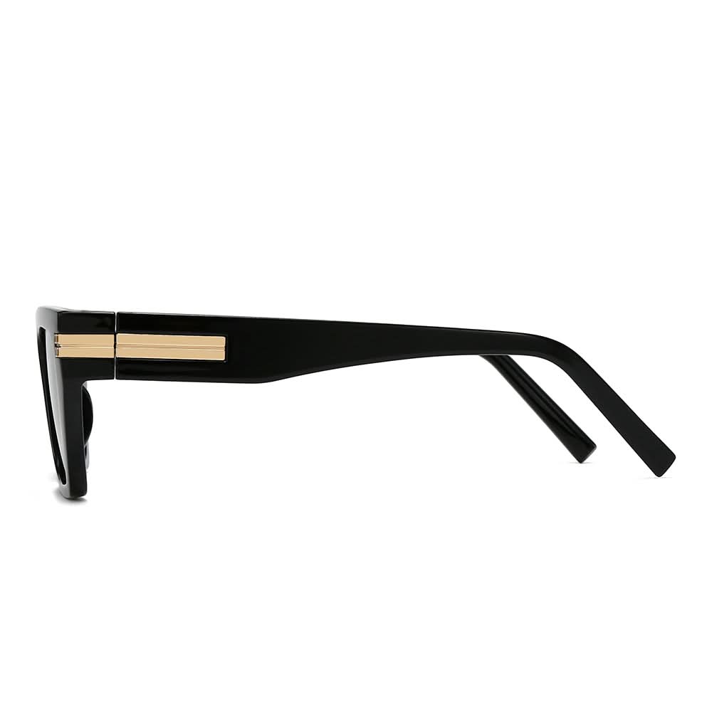 Dollger Thick Geek-Chic Geometric Tinted Sunglasses