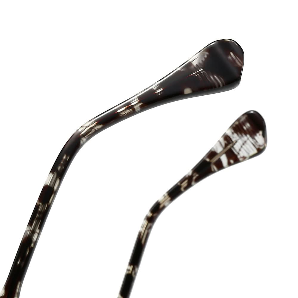 Dollger Square 90s Retro Clear Sunglasses