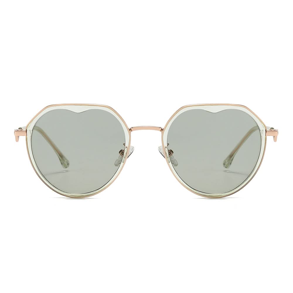 Dollger Gradient Lens  Round Sunglasses