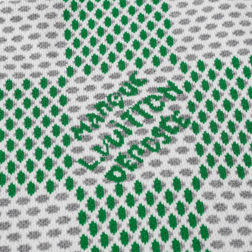 Retro atmosphere round neck autumn and winter loose and lazy feeling thick unisex sweater M801-Green