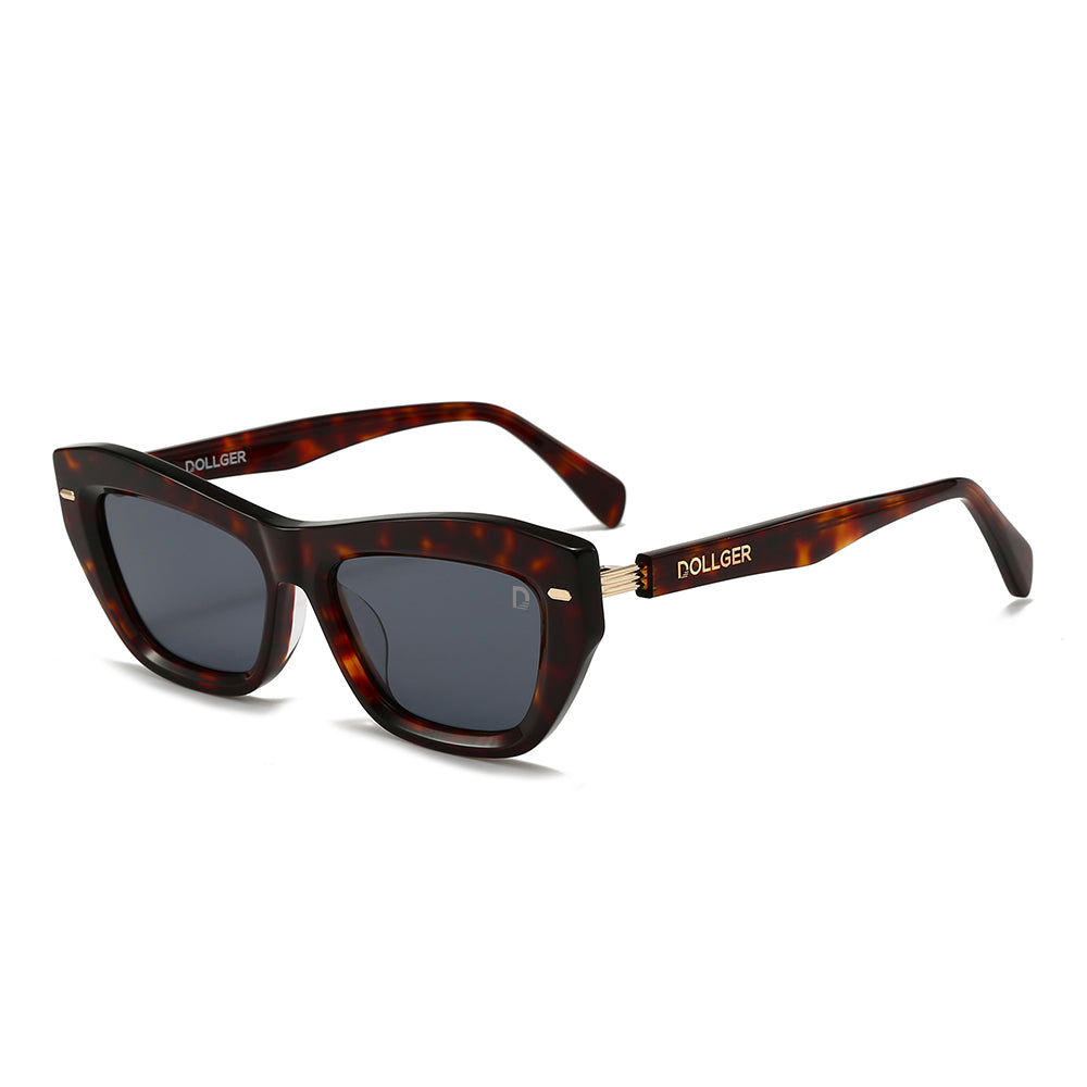 Dollger Square Cat-Eye Tinted Sunglasses