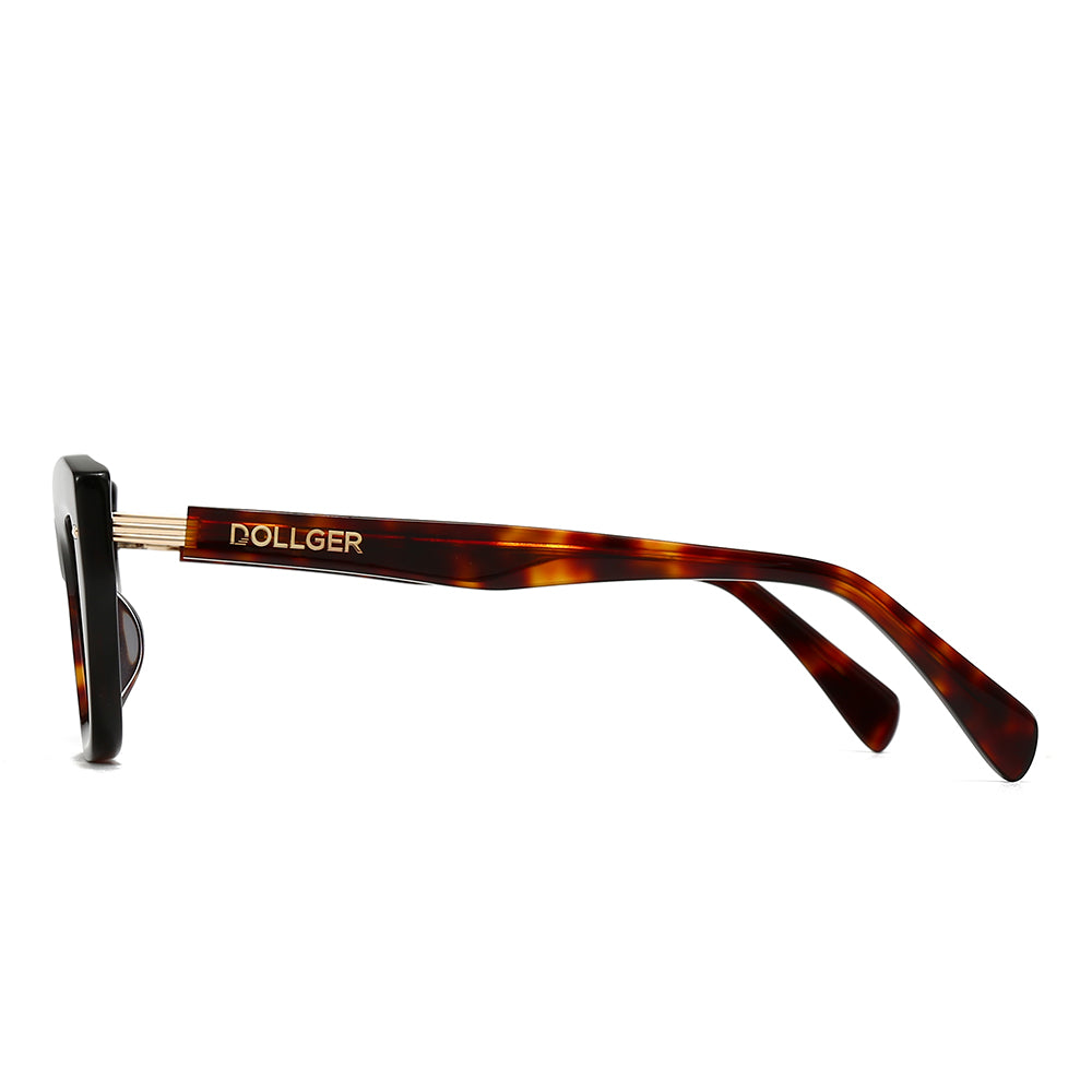Dollger Square Cat-Eye Tinted Sunglasses