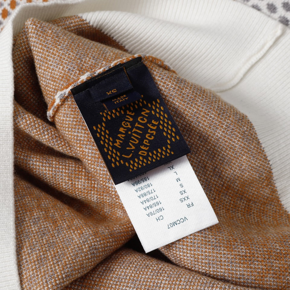 Retro atmosphere round neck autumn and winter loose and lazy feeling thick unisex sweater M802-Orange