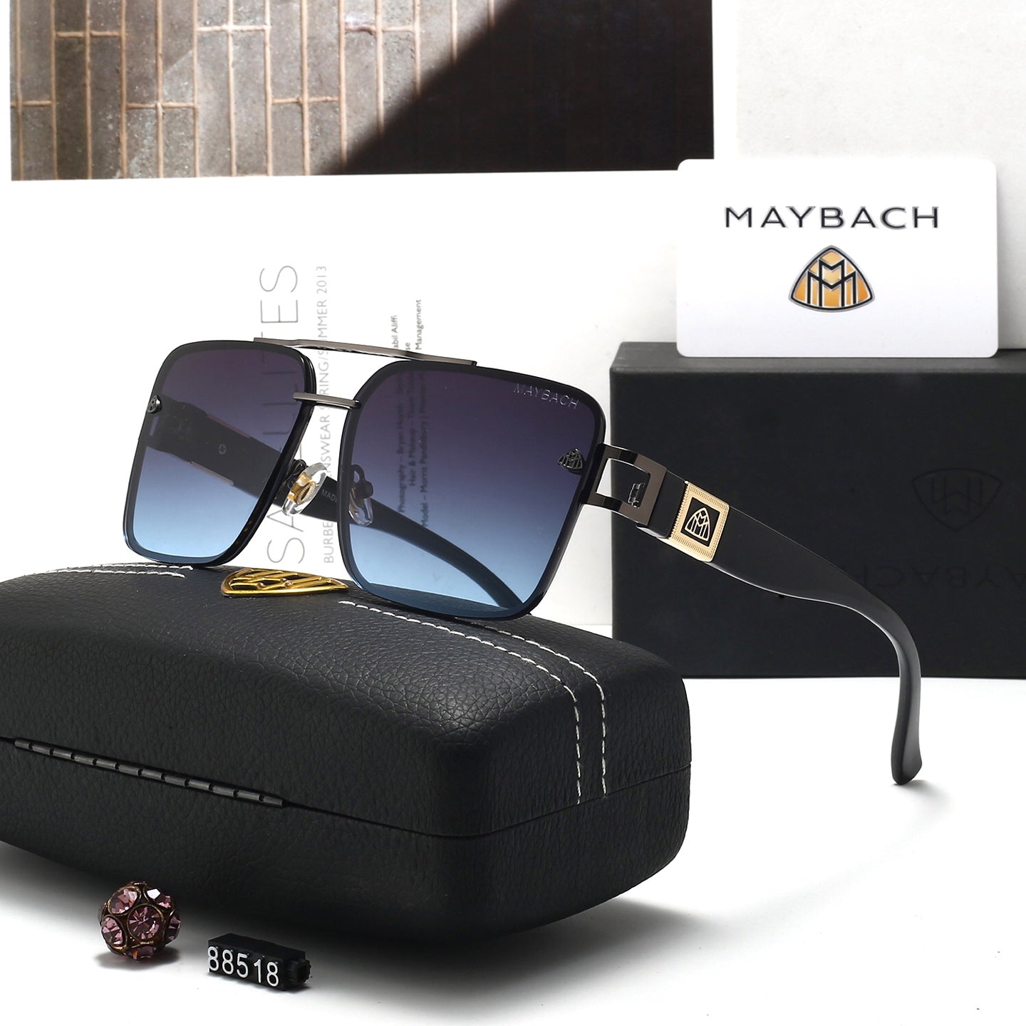 Fashion hot 5 color sunglasses 8518