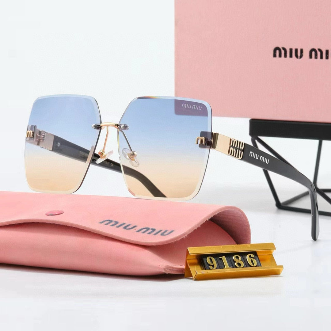 Fashion hot 6 color sunglasses 9186