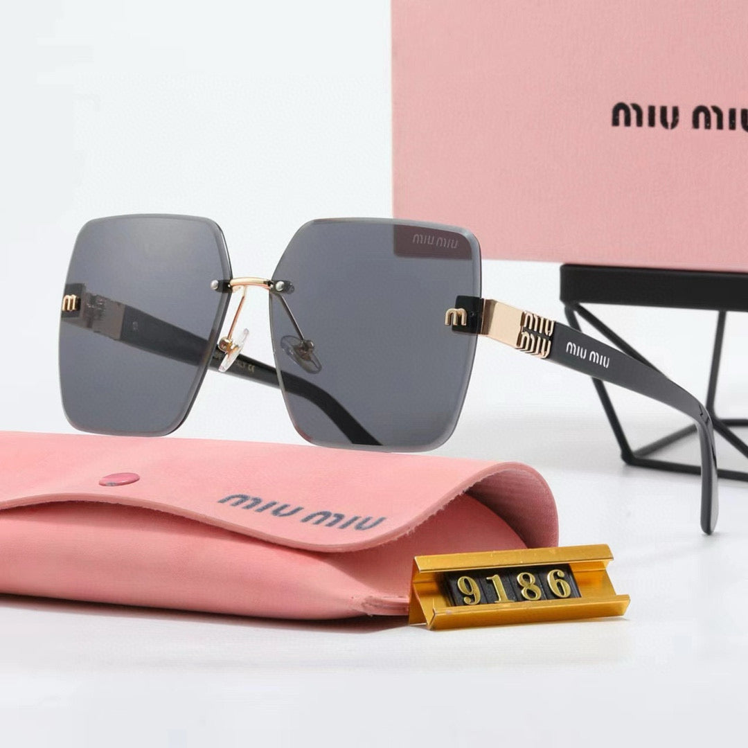 Fashion hot 6 color sunglasses 9186