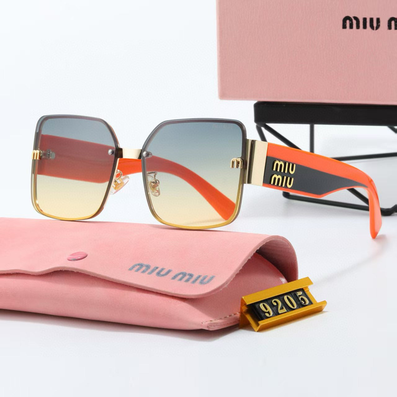 Fashion hot 6 color sunglasses 9205