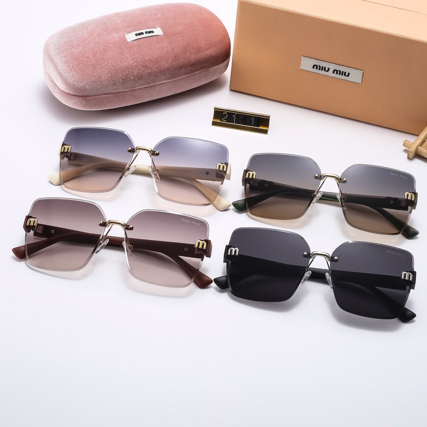 Fashion hot 4 color sunglasses 2181