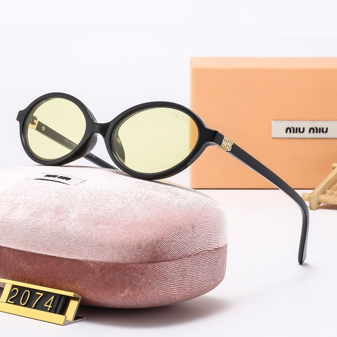 Fashion hot 6 color sunglasses 2074