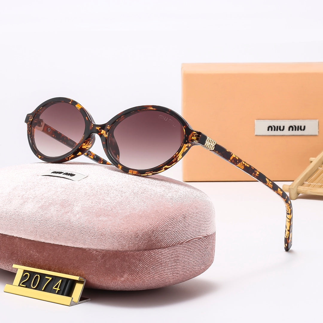 Fashion hot 6 color sunglasses 2074