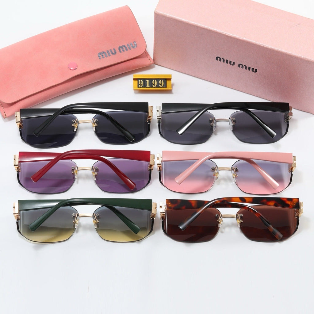 Fashion hot 6 color sunglasses 9199