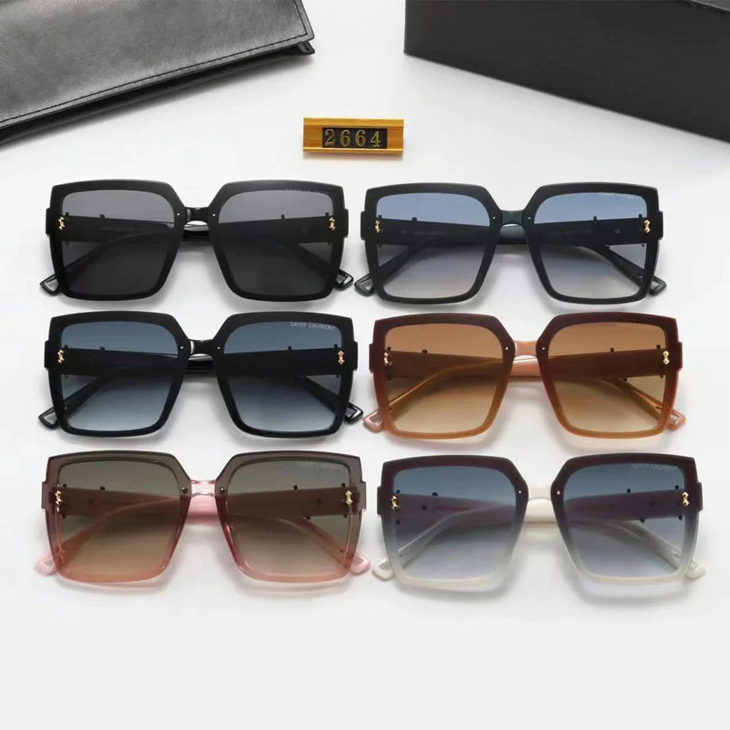 Fashion hot 6 color sunglasses 2664