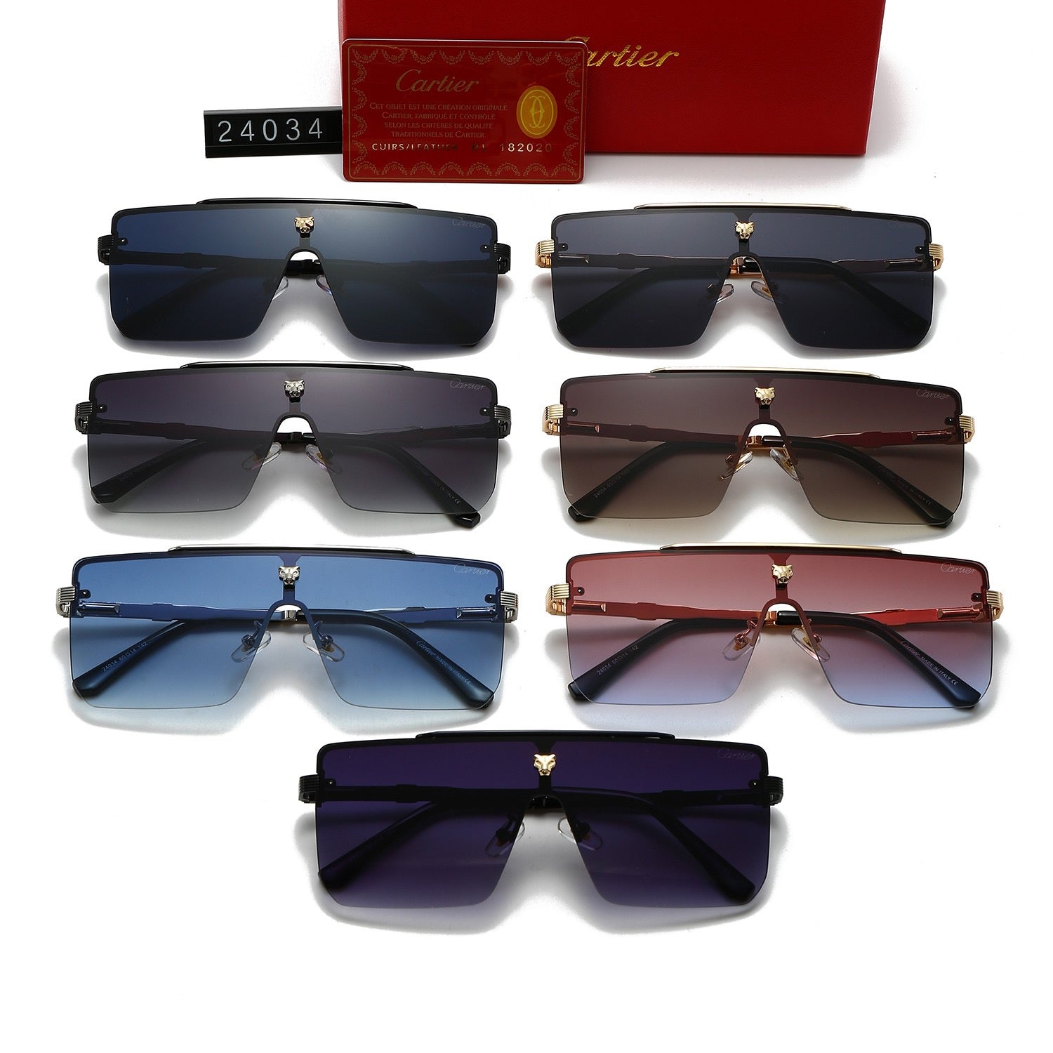 Fashion hot 7 color sunglasses 24034