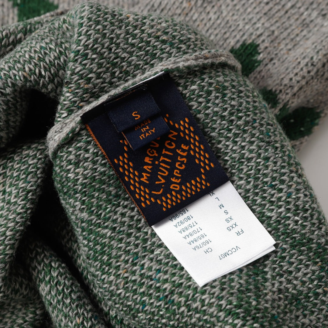 Retro atmosphere round neck autumn and winter loose and lazy feeling thick unisex sweater M833-Grey