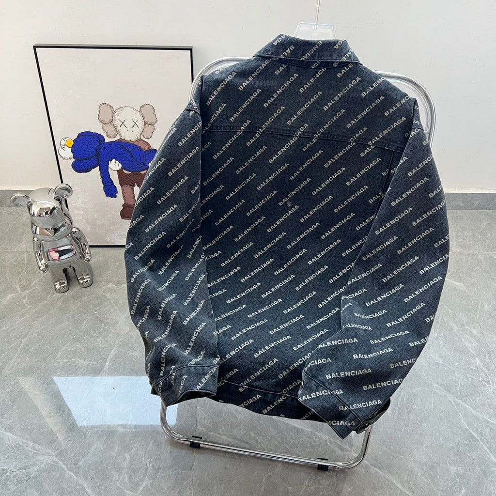 letter 1 color fashion coat  091808