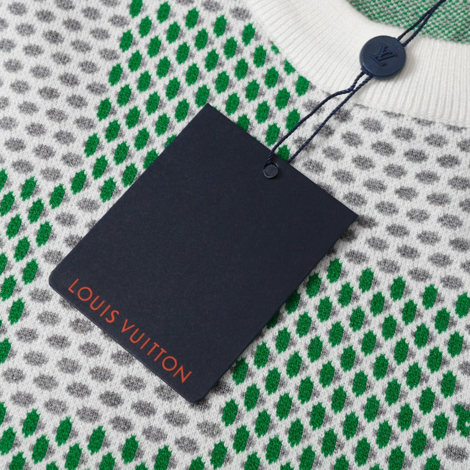 Retro atmosphere round neck autumn and winter loose and lazy feeling thick unisex sweater M801-Green