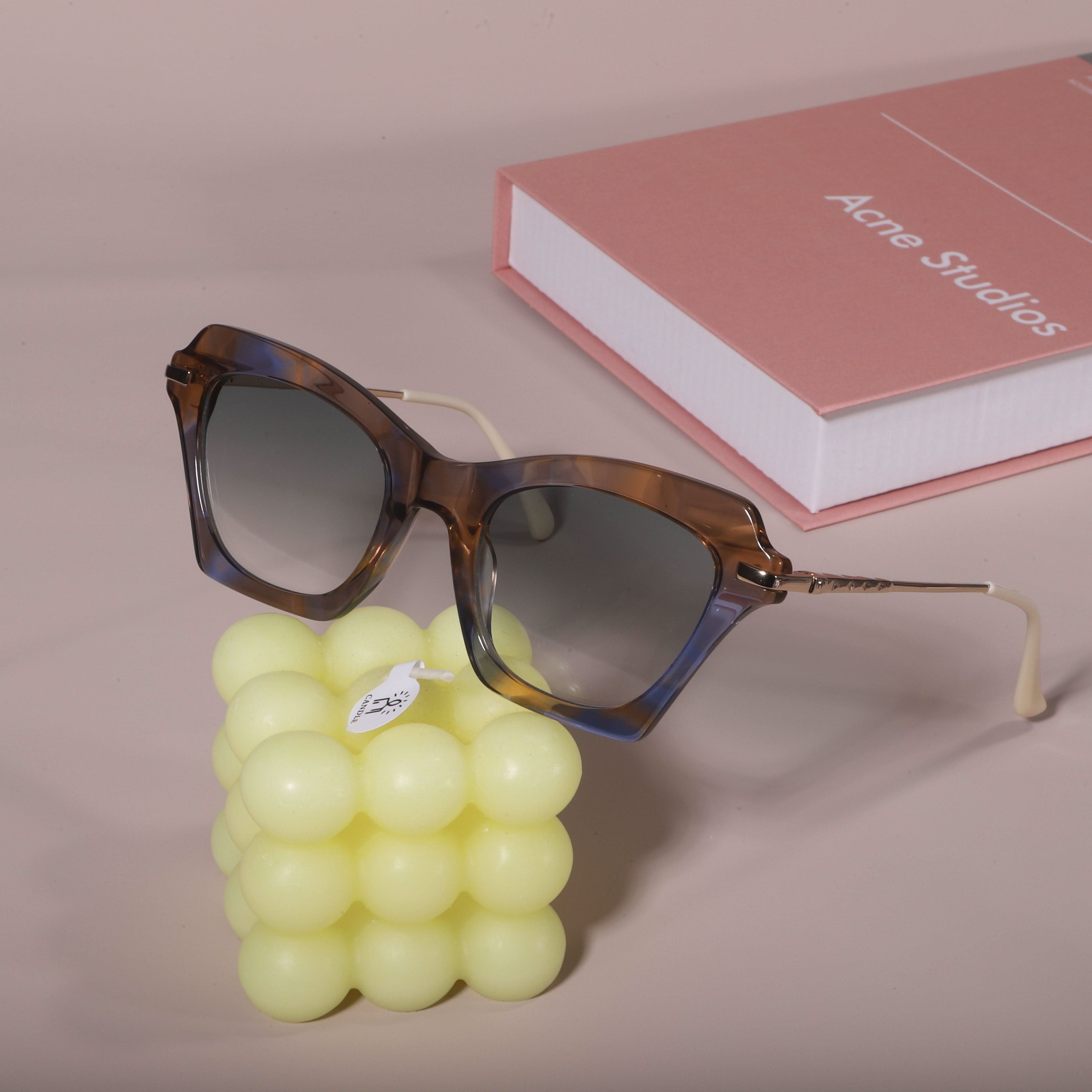 Rainbow Metal Frame Legs Sunglasses